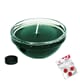 Pigmentfarge til lys - Green, 3 stk tab. 2 cm ø