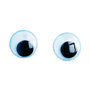 Rulle øyne for sying - 10mm, 10 stk