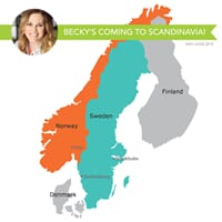 Becky Higgins kommer til Skandinavia