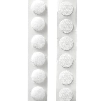 Borrelås - round, 12 mm 20/Pkg