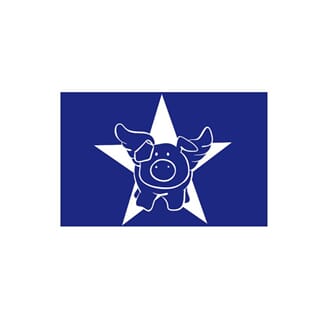 My Style: Stensil - Star-Pig, A5