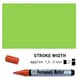 Permanent Marker Medium - Light Green, 1.5-3 mm