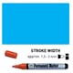 Permanent Marker Medium - Light Blue, 1.5-3 mm