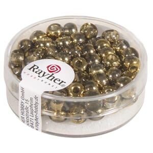 Rocailles perler - Gull, 5.5 mm, 80/Pkg