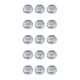 Rhinestones 5 mm - Rock crystal, 60 stk