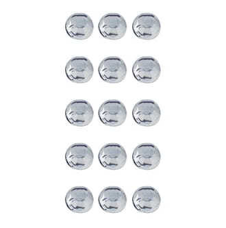 Rhinestones 5 mm - Rock crystal, 60 stk