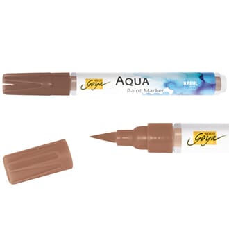 SOLO GOYA Aqua Paint Marker - Dark brown