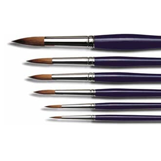 SOLO GOYA Brush Pure Red Sable, size 6
