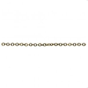 Vintage Collection: Kjede med lås, oksidert gull