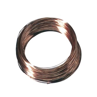 Kobbertråd, 0.6 mm, lengde 10 m