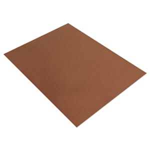 Mosegummi 2mm - Medium Brown 20x30cm