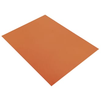 Mosegummi 2mm - Orange 20x30cm