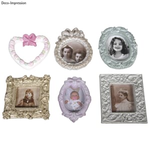 Støpe form: Frame, 6 motiv, 6.5-8 cm