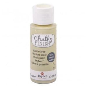 Chalky Finish for Glass - beige