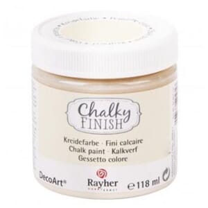Chalky Finish - alabaster white