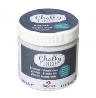 Chalky Finish clear varnish mat