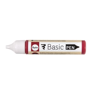 Basic Pen - Rød Perlepen