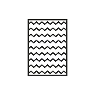 Masker - Sett 3, Chevron, str A5, 2/Pkg