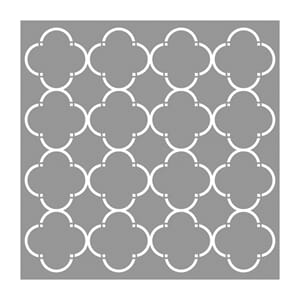 Stencil - Honeycomb Stylish, 12x12, 1/Pkg