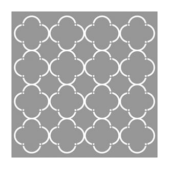 Stencil - Honeycomb Stylish, 12x12, 1/Pkg
