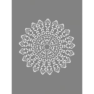 Stencil - Ornament, 1/Pkg