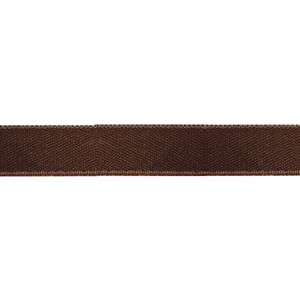 Sateng bånd - Medium brown, 3 mm
