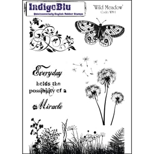 IndigoBlu: Wild Meadow, str 200x140mm, 5/Pkg