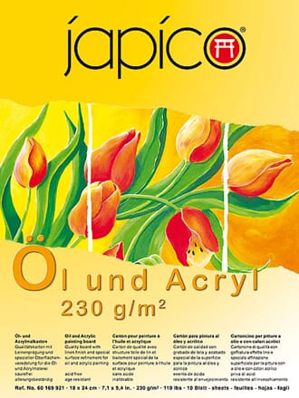 Japico Painting Pad 230g, str 18 x 24 cm