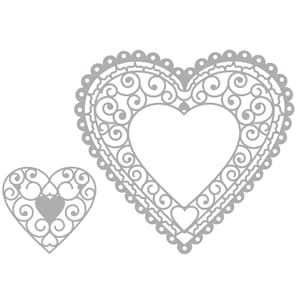 Rayher: Heart Doily - Dies