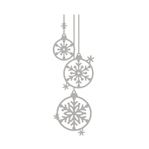Rayher: Baubles with Snowflakes - Dies