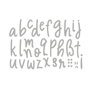 Rayher: Freehand Alphabet - Dies