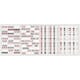 Planner stickers - Symboler, 4 ark