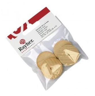 Trehjul, diameter 30 mm, 4/Pkg