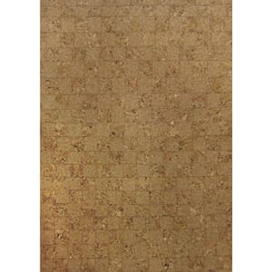 Selvklebende korkpapir - Mosaikk, 20.5x28 cm