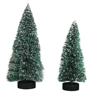 Miniatyr juletrær - 2 str, 4/Pkg