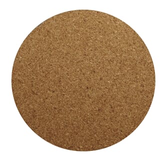 Underlag av kork - rund, 4/Pkg