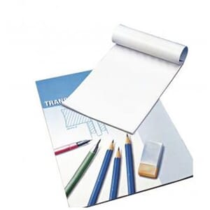 Tracing paper, 80 g/m2,  str A4, 25 ark