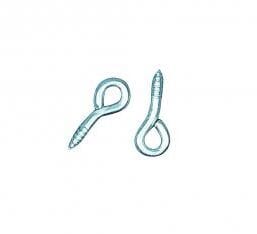 Opphengskroker - Metallfarget, str 8x3 mm, 24 stk