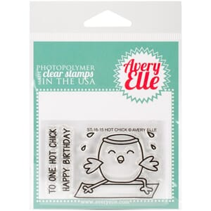 Avery Elle: Hot Chick - Clear Stamp Set