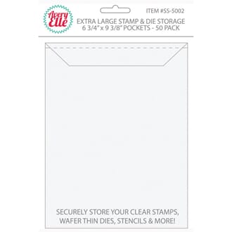 Avery Elle - Extra Large Stamp & Die Storage Pockets 50/Pkg