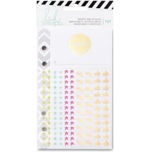 Heidi Swapp: Goals Memory Planner Inserts With Stickers
