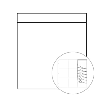 We R Memory Keepers: 4x4 inch Fuse Photo Sleeve Waterfall Sl