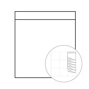 We R Memory Keepers: 4x4 inch Fuse Photo Sleeve Waterfall Sl
