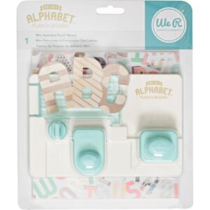 We R Memory Keepers: Mini Alphabet Punch Board
