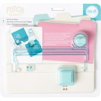 We R Memory Keepers: Tab Punch Board