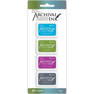 Ranger: Kit 2 - Wendy Vecchi Archival Mini Ink Pad Kits