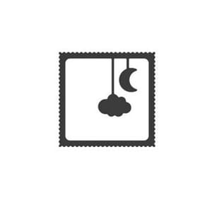 Alexandra Renke - Briefmarke Mond die, 1/Pkg