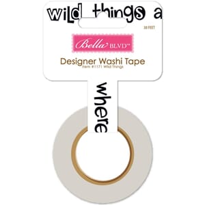 Bella Blvd: Wild Things - The Zoo Crew Washi Tape