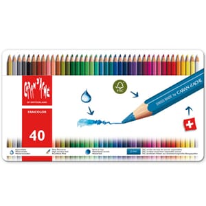 Caran d'ache: Fancolor Colour Pens, 40/Pkg
