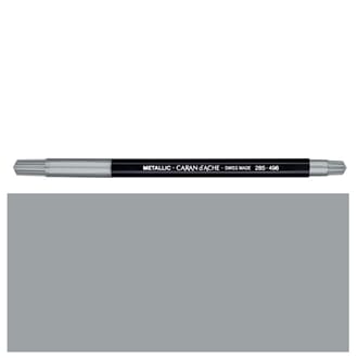 Caran d'ache: Fancolor Metallic Silver Colour Pens, 1/Pkg